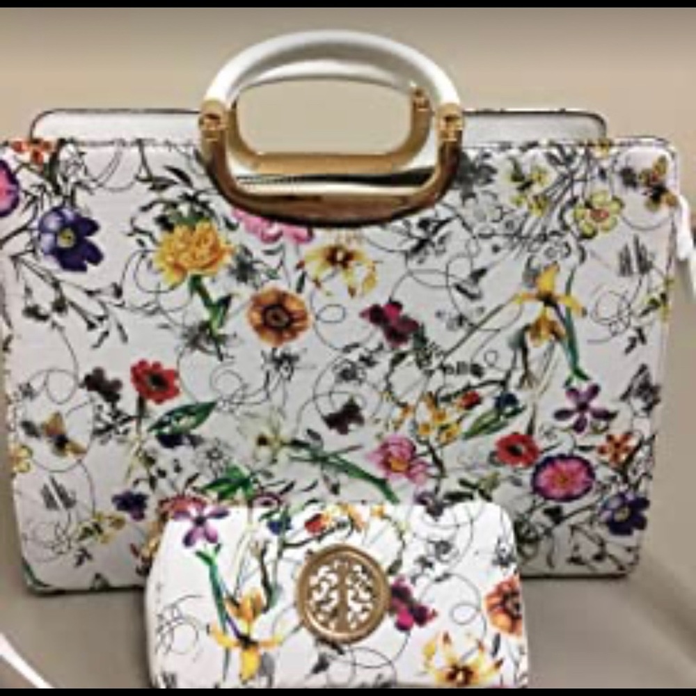 COPY - NWT Handbag Top Handle Shoulder Bag Tote Satchel Purse with Matching Wal…